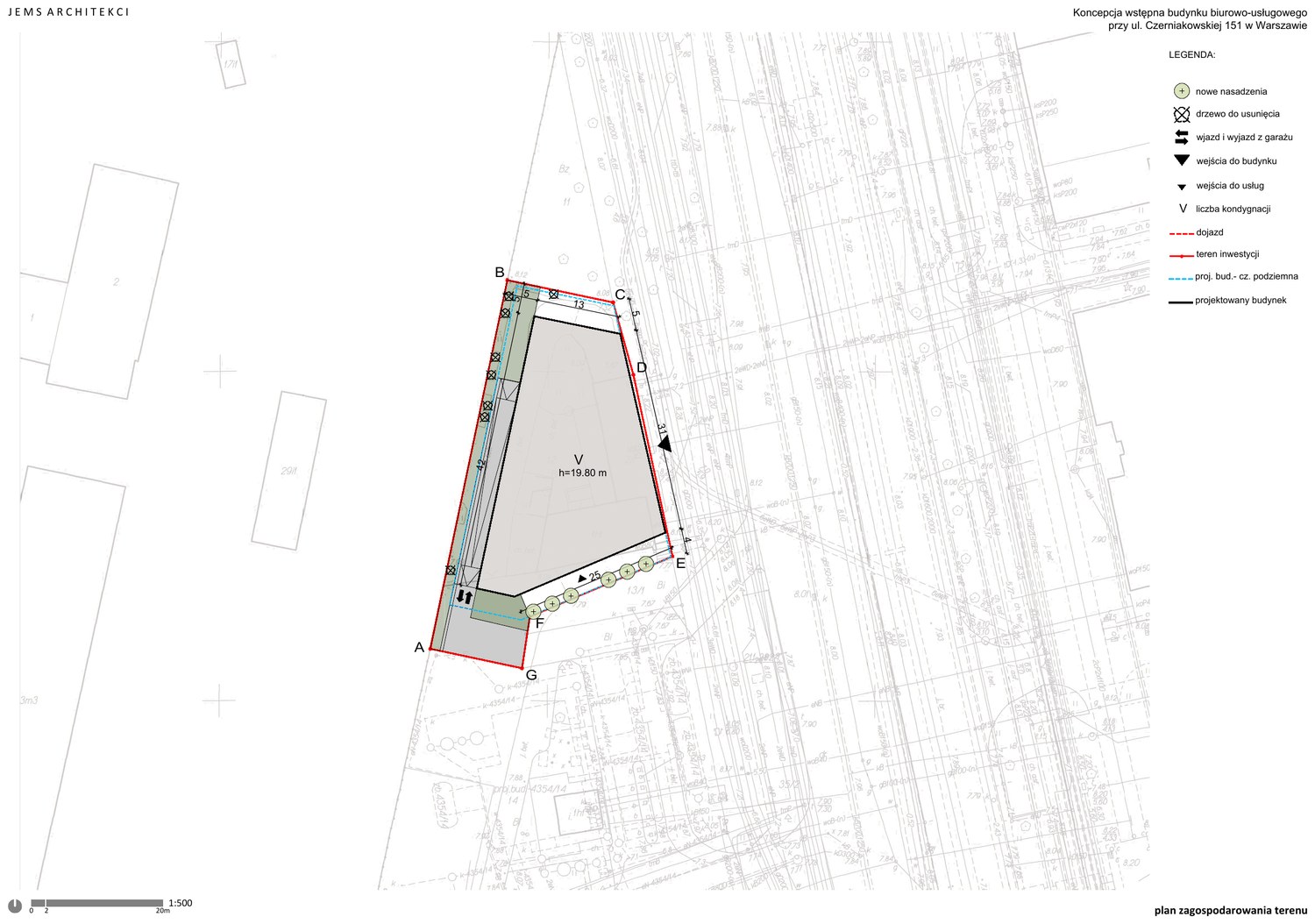Plan zagospodarowania terenu